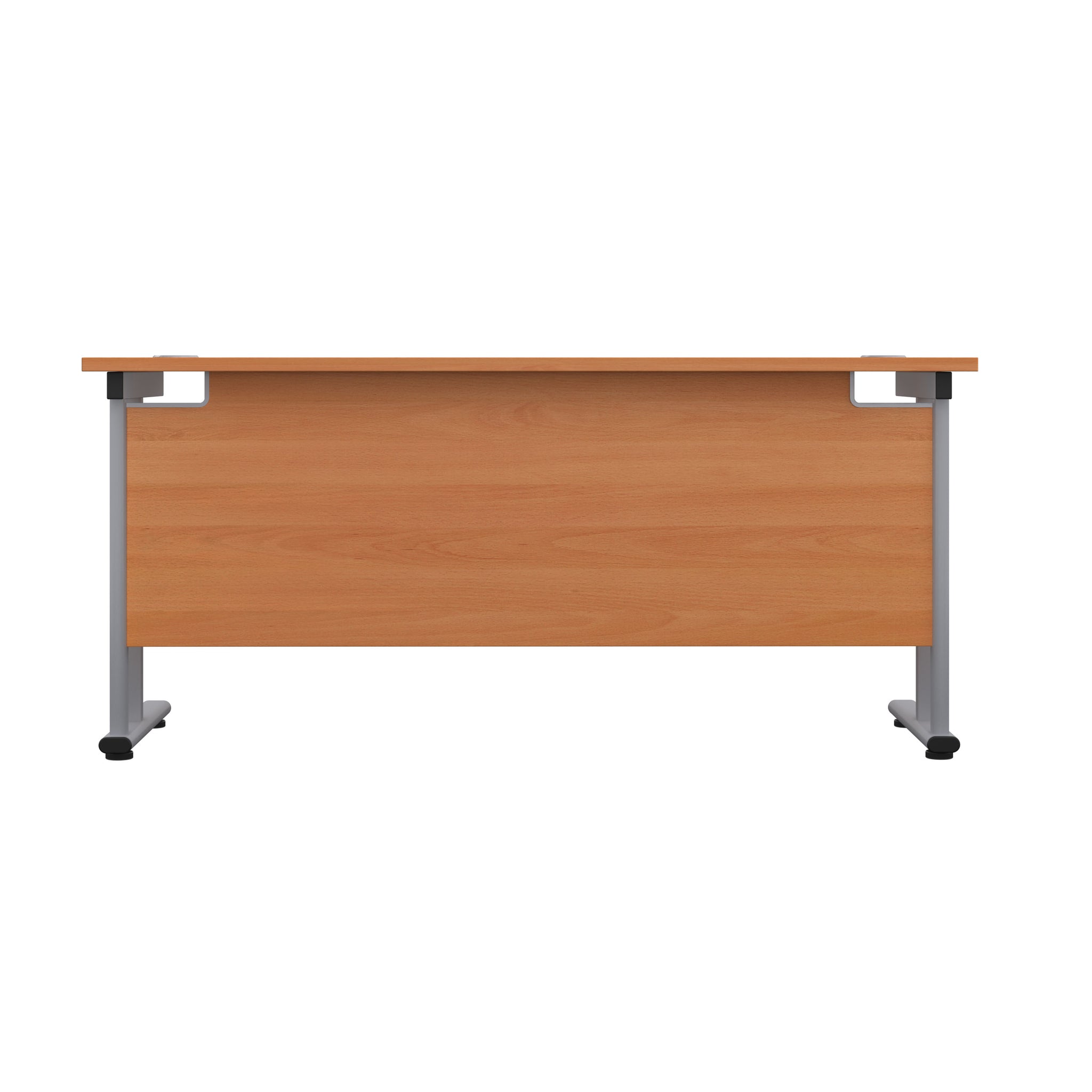 Twin Upright Straight 1800mm Slim Desk