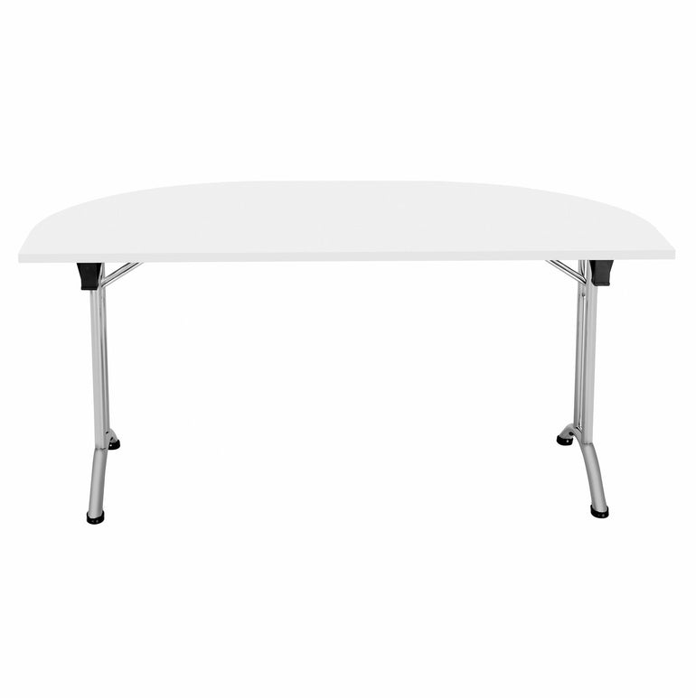 One Union D-End Folding Table