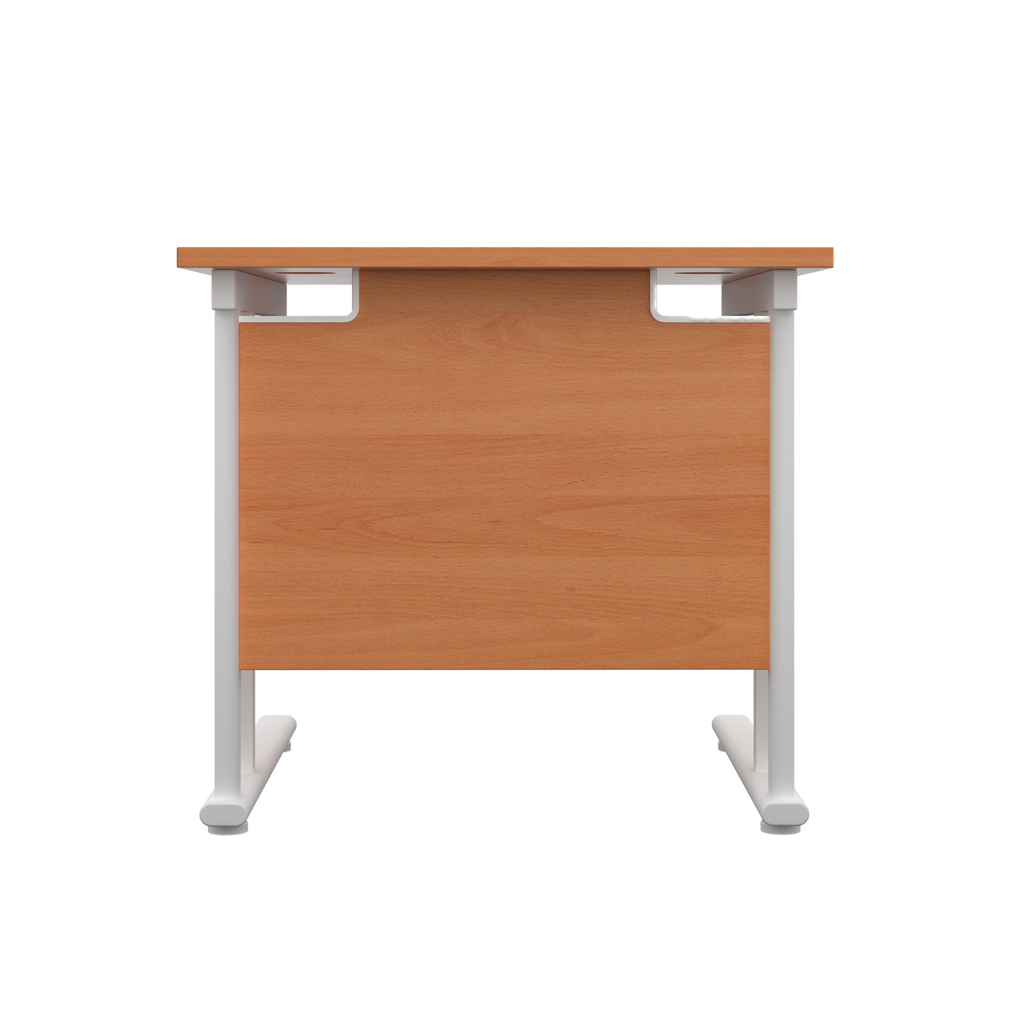 Twin Upright Straight 800mm Desk