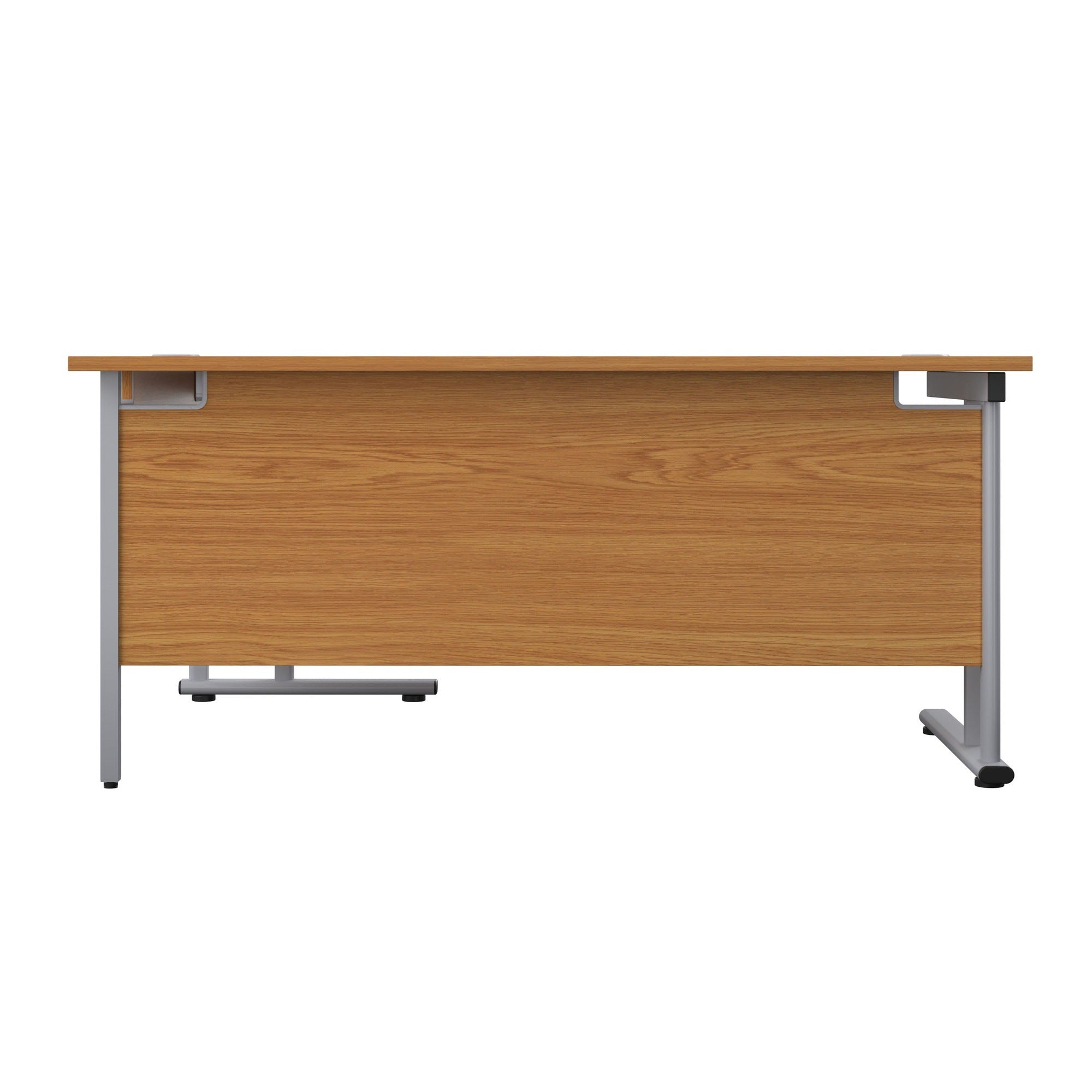 Twin Upright Right Hand 1800mm Crescent Desk