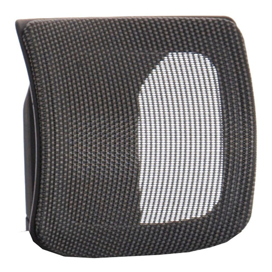 Zure Adjustable Headrest - Fabric, Mesh, Elastomer Material, Flat Packed, 8hr Usage, 5yr Mechanical & 2yr Fabric/Foam Guarantee (195x140x195mm)