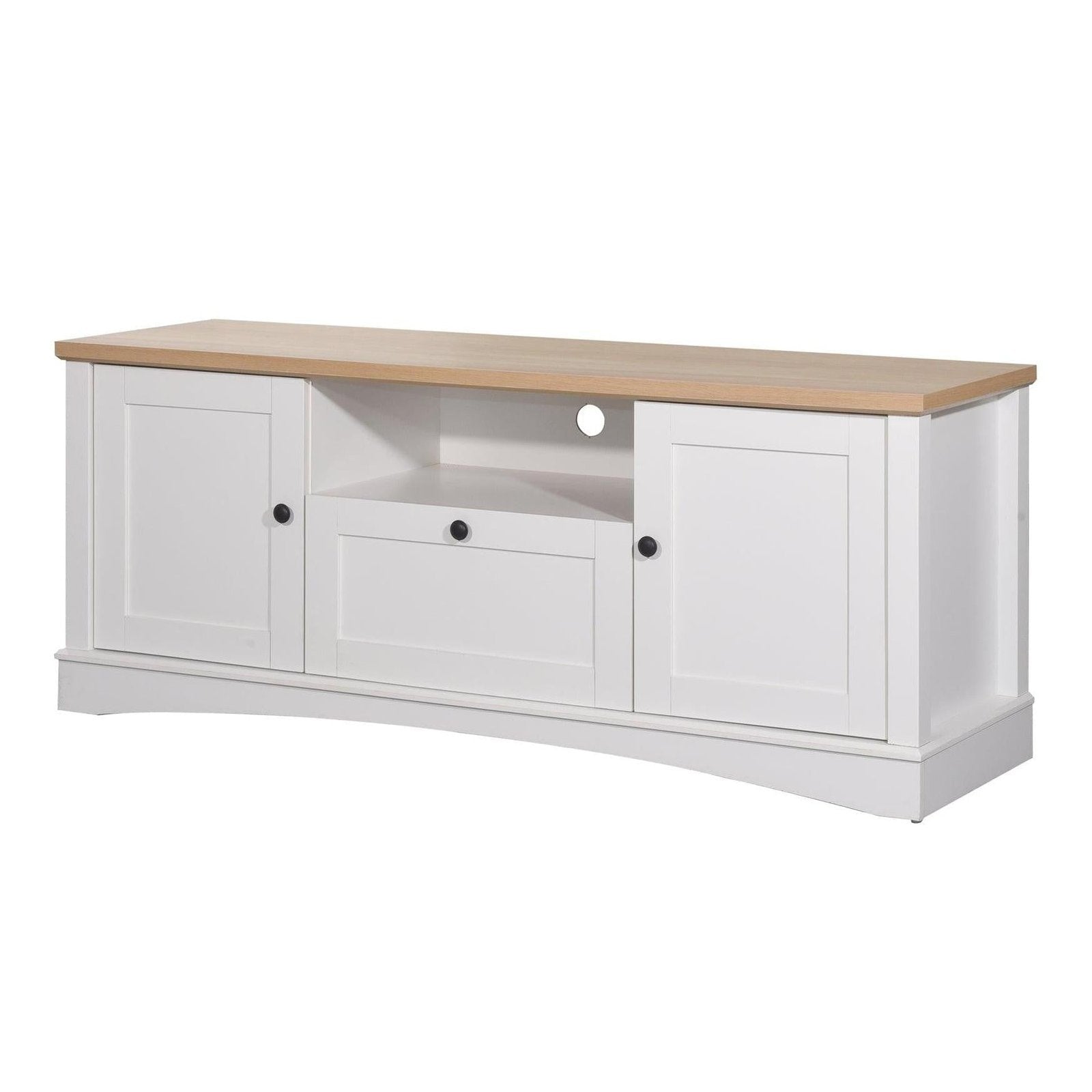 Carden TV Cabinet Doors Drawer allhomely