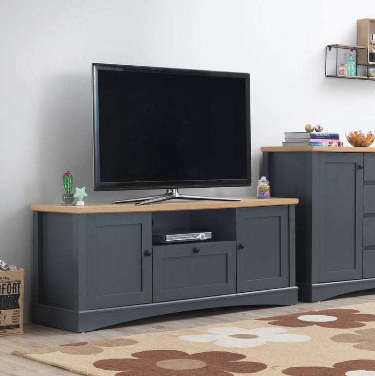 Carden TV Cabinet Doors Drawer allhomely