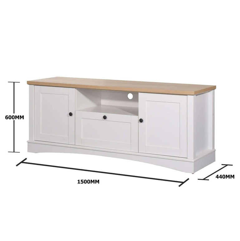 Carden TV Cabinet Doors Drawer allhomely