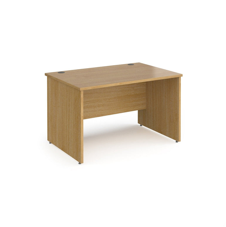 Contract 25 straight desk with panel leg - Office Products Online