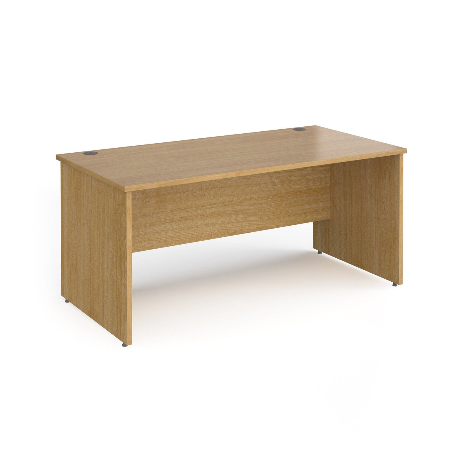 Contract 25 straight desk with panel leg - Office Products Online