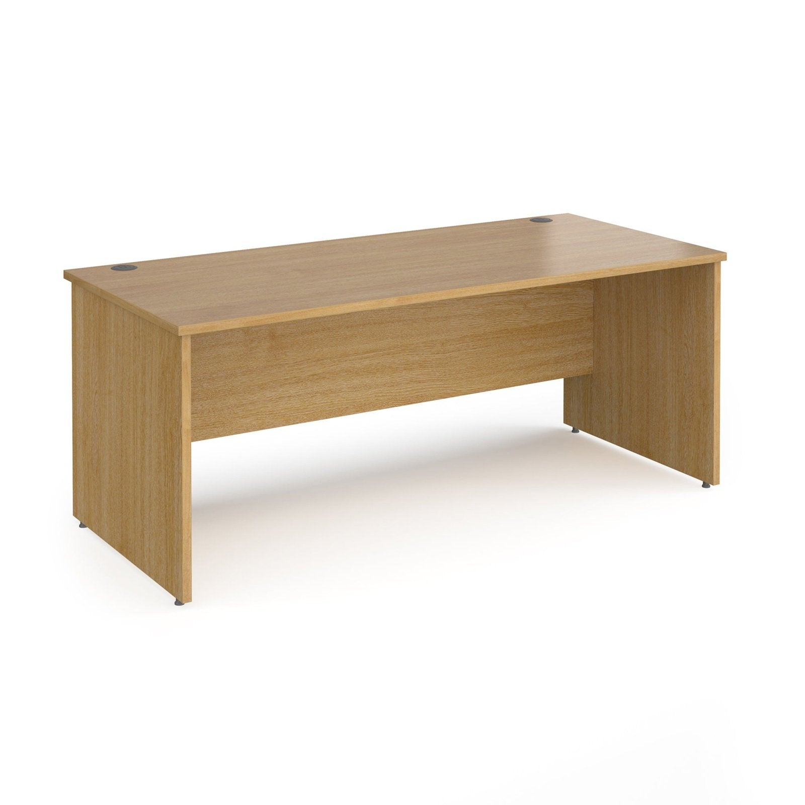 Contract 25 straight desk with panel leg - Office Products Online