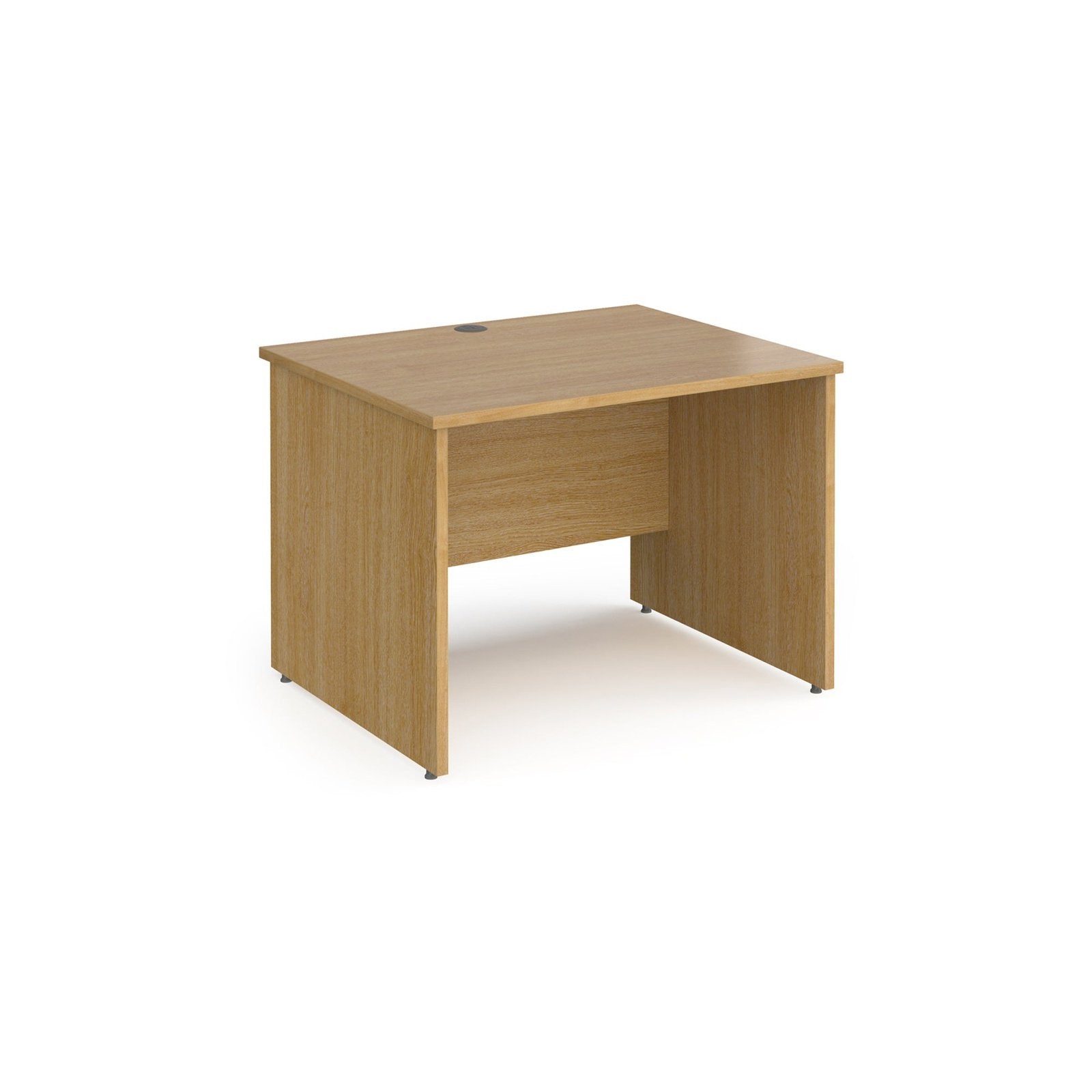 Contract 25 straight desk with panel leg - Office Products Online