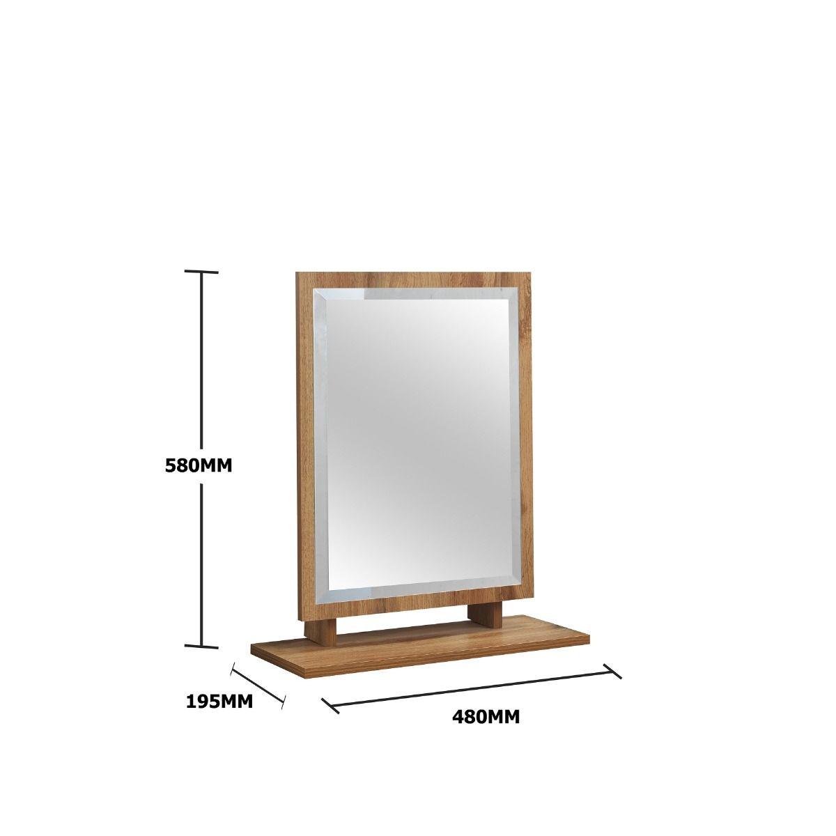 Eaton Bevelled Mirror allhomely