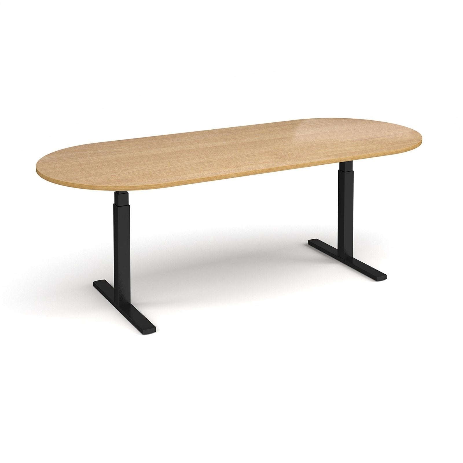 Elev8 Touch radial end boardroom table - Office Products Online