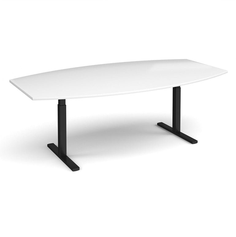 Elev8 Touch radial end boardroom table - Office Products Online