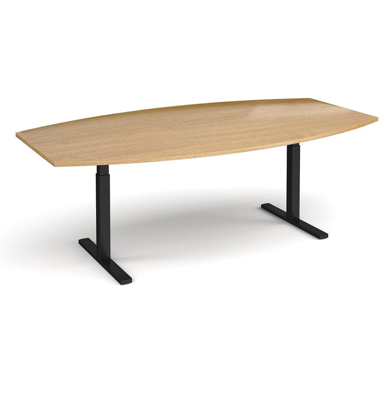 Elev8 Touch radial end boardroom table - Office Products Online