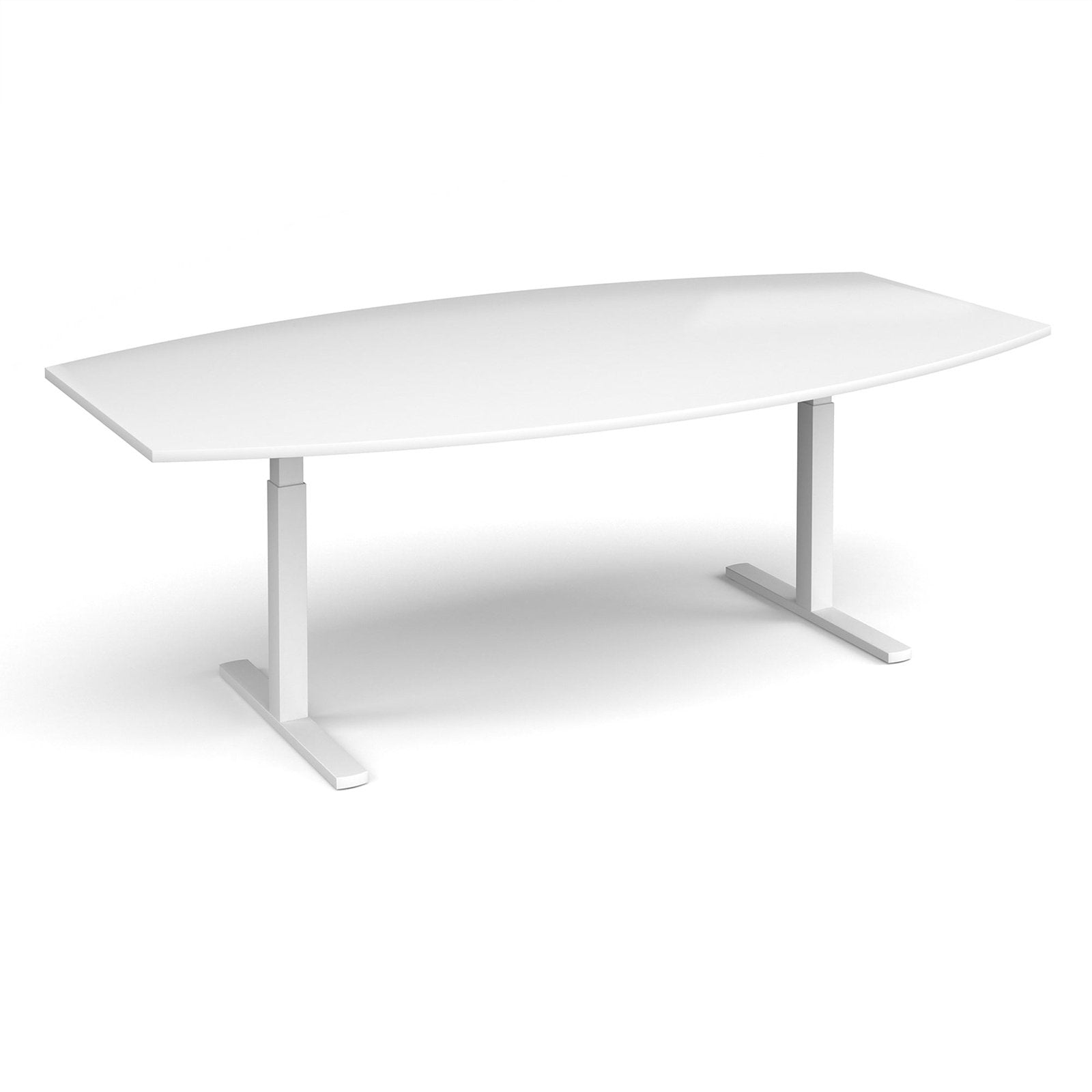 Elev8 Touch radial end boardroom table - Office Products Online