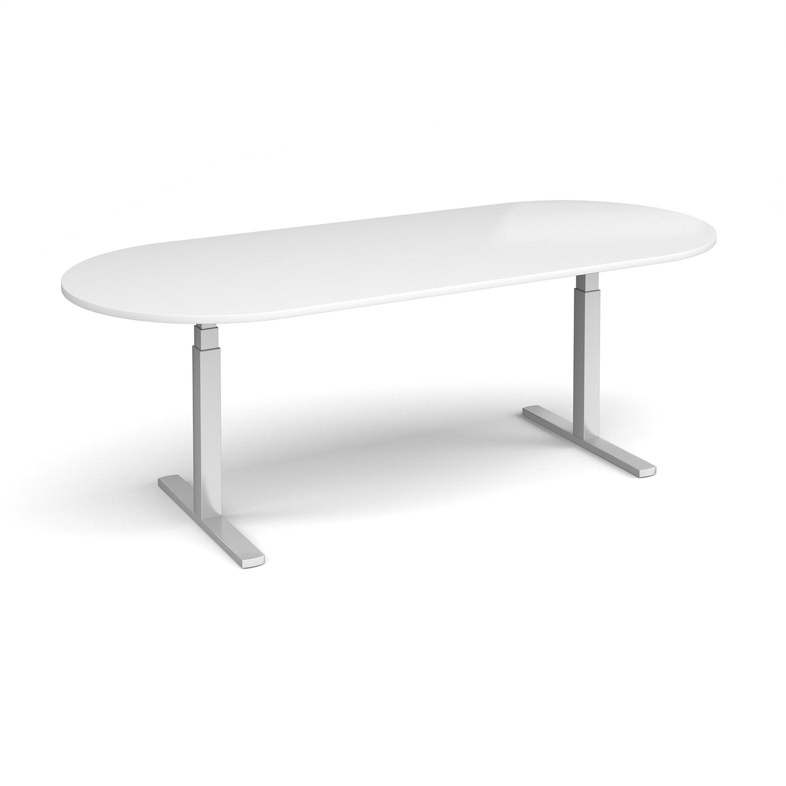 Elev8 Touch radial end boardroom table - Office Products Online