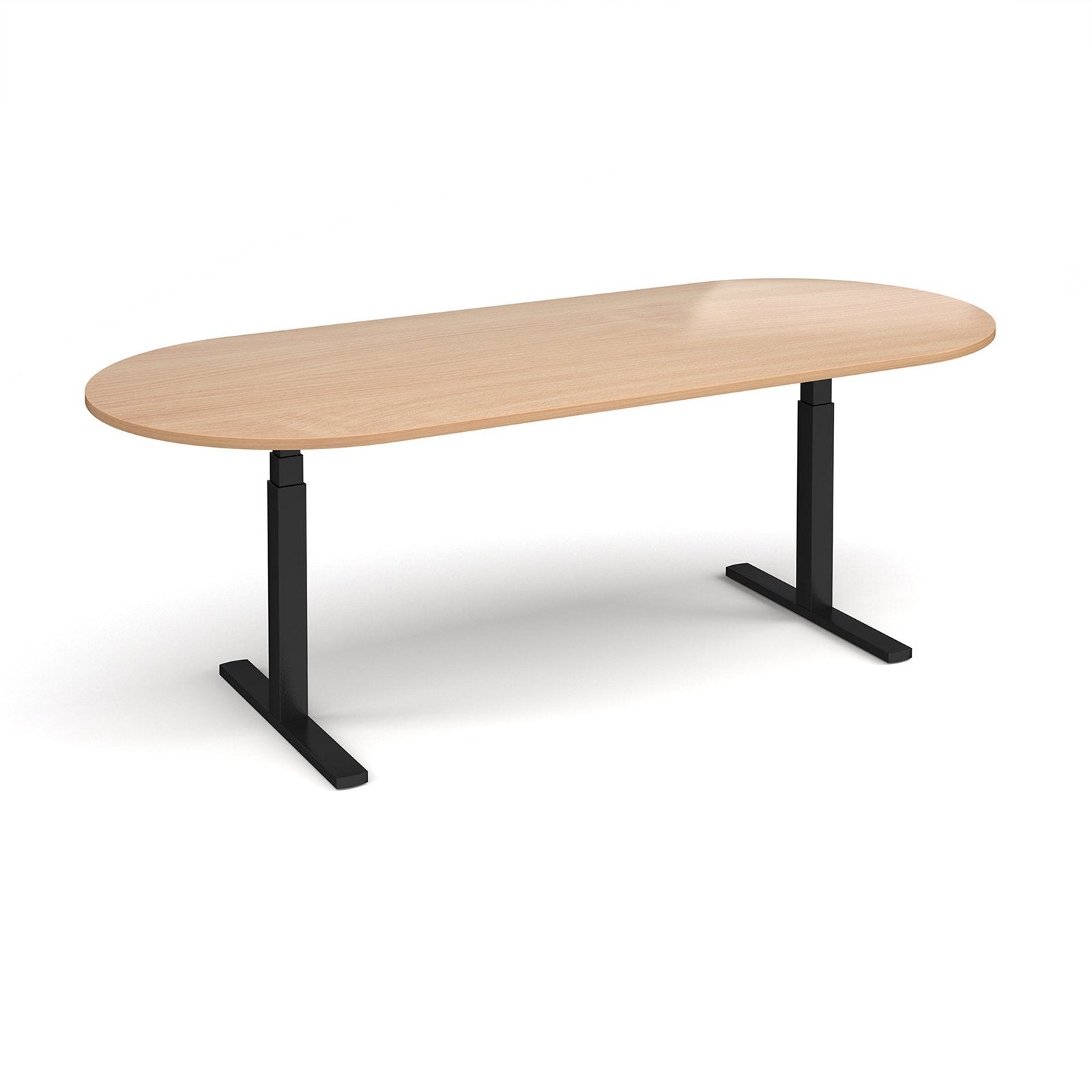 Elev8 Touch radial end boardroom table - Office Products Online