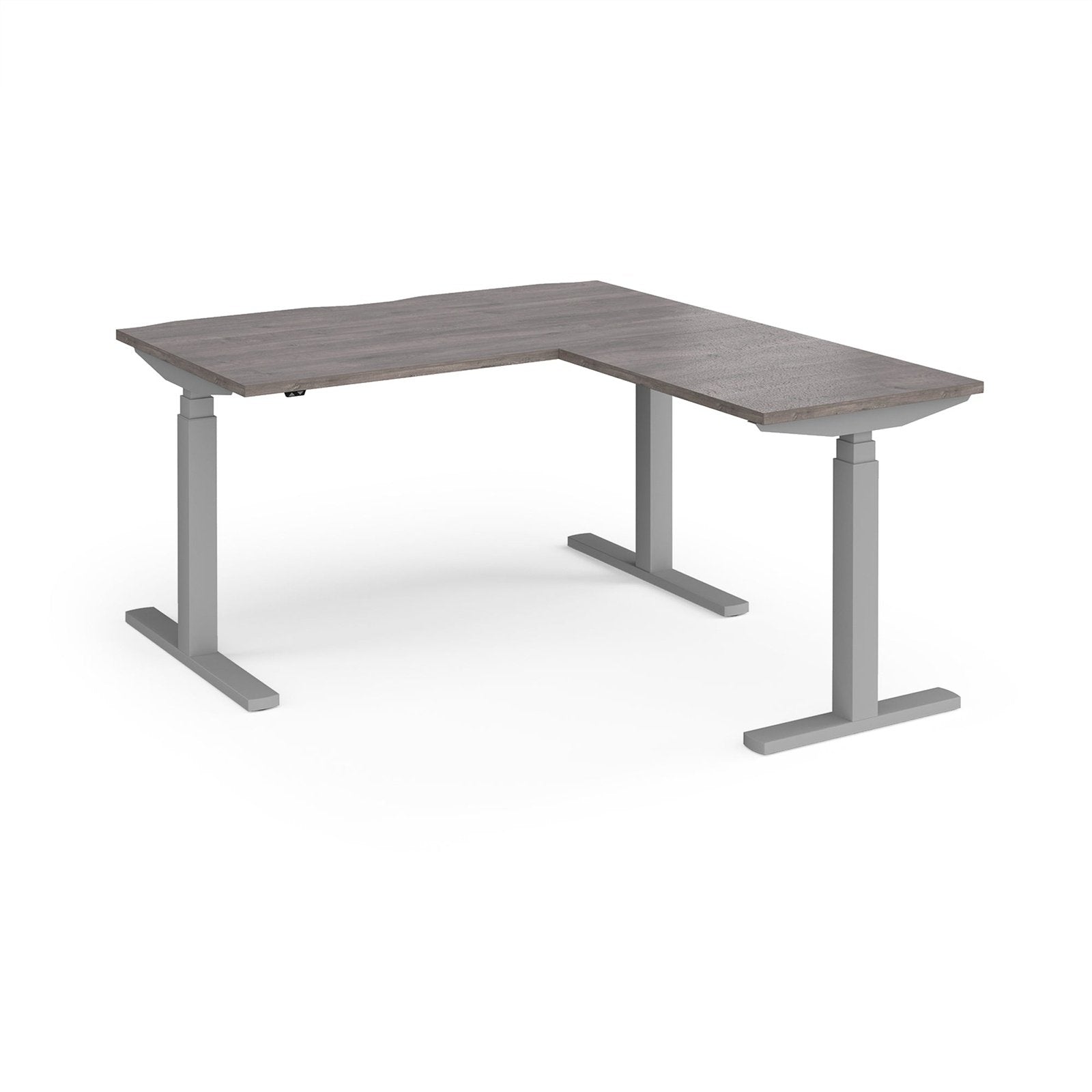 Elev8 Touch sit-stand with 800mm return desk - Office Products Online