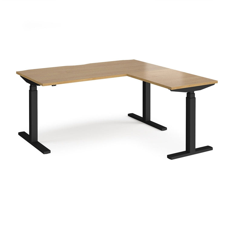 Elev8 Touch sit-stand with 800mm return desk - Office Products Online