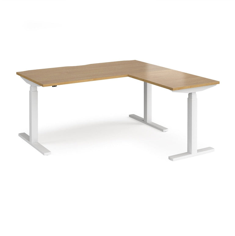 Elev8 Touch sit-stand with 800mm return desk - Office Products Online