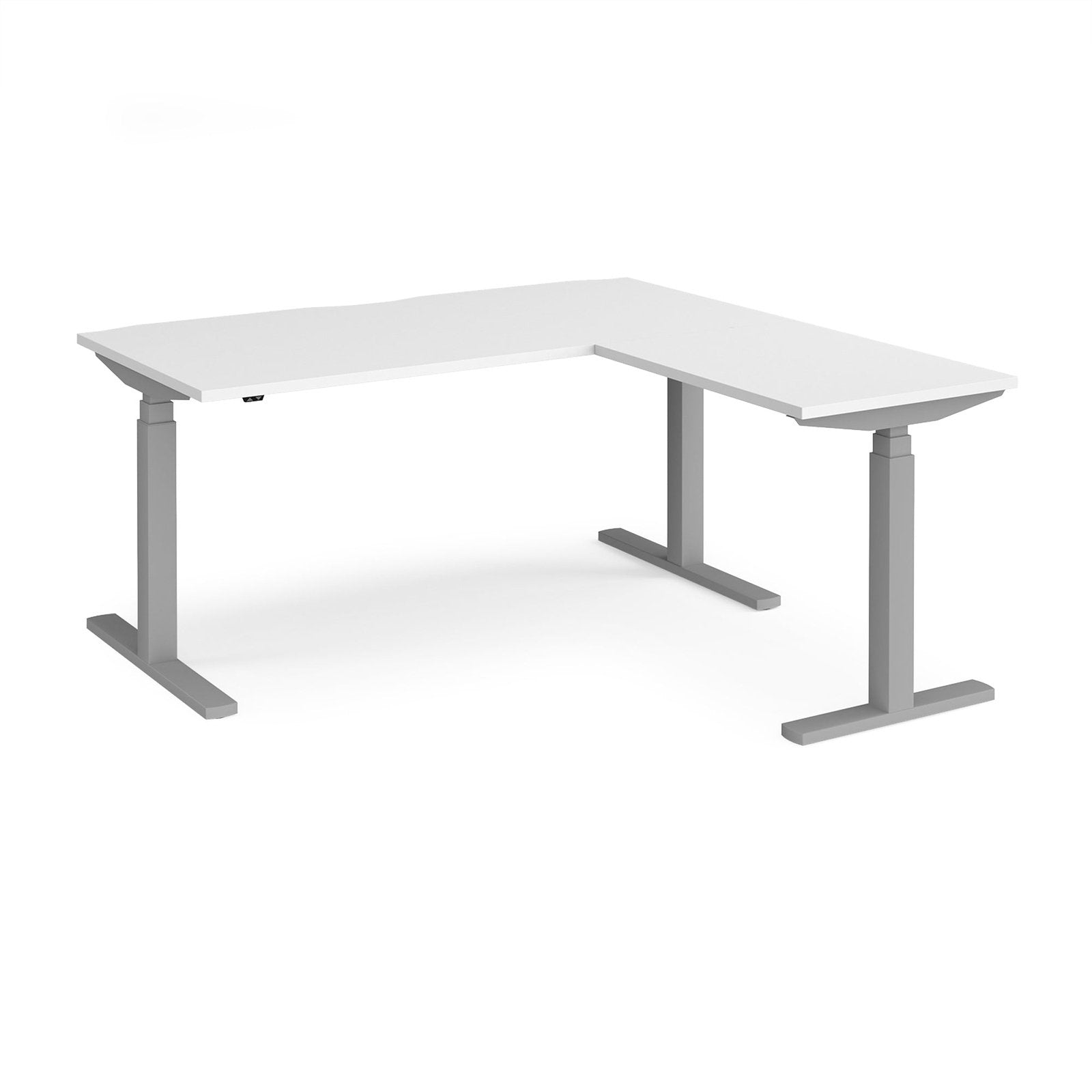 Elev8 Touch sit-stand with 800mm return desk - Office Products Online