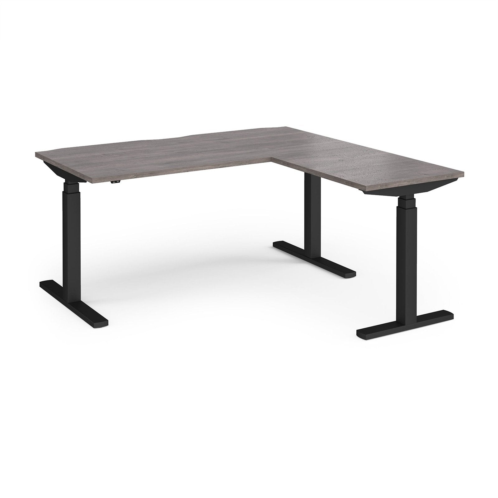 Elev8 Touch sit-stand with 800mm return desk - Office Products Online