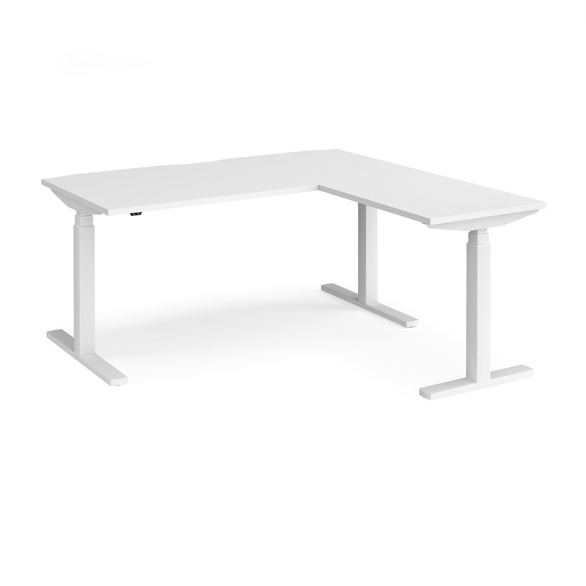 Elev8 Touch sit-stand with 800mm return desk - Office Products Online