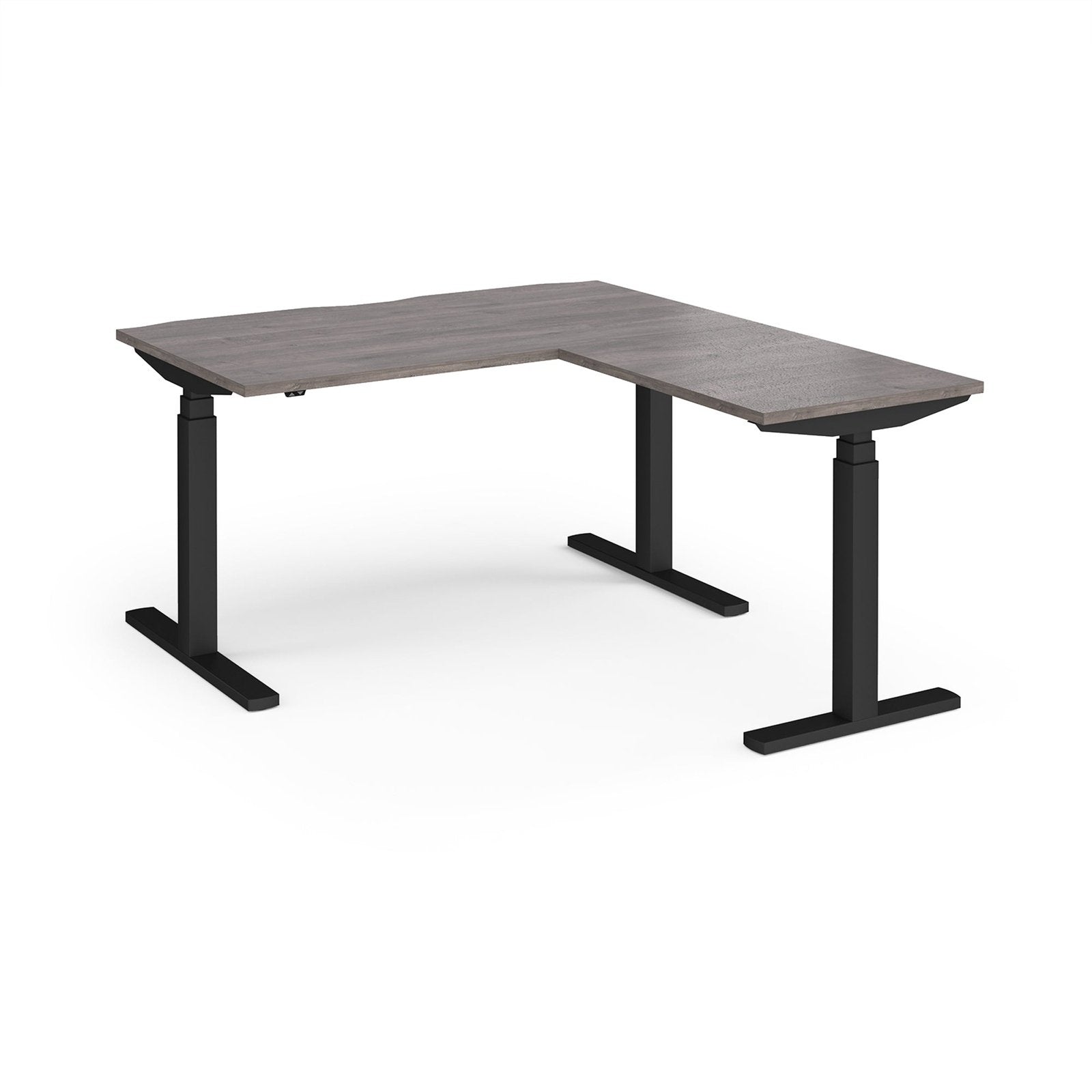 Elev8 Touch sit-stand with 800mm return desk - Office Products Online