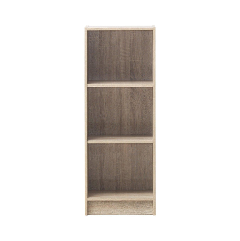 Essentials Medium Narrow Bookcase allhomely