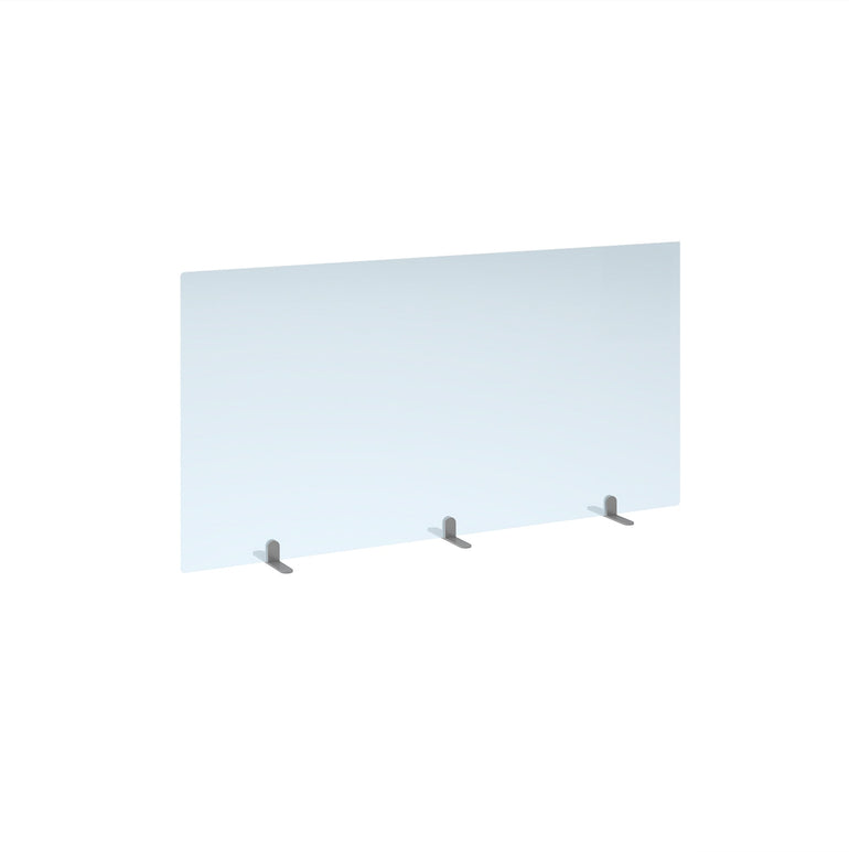 Free standing acrylic 700mm high screen - Office Products Online