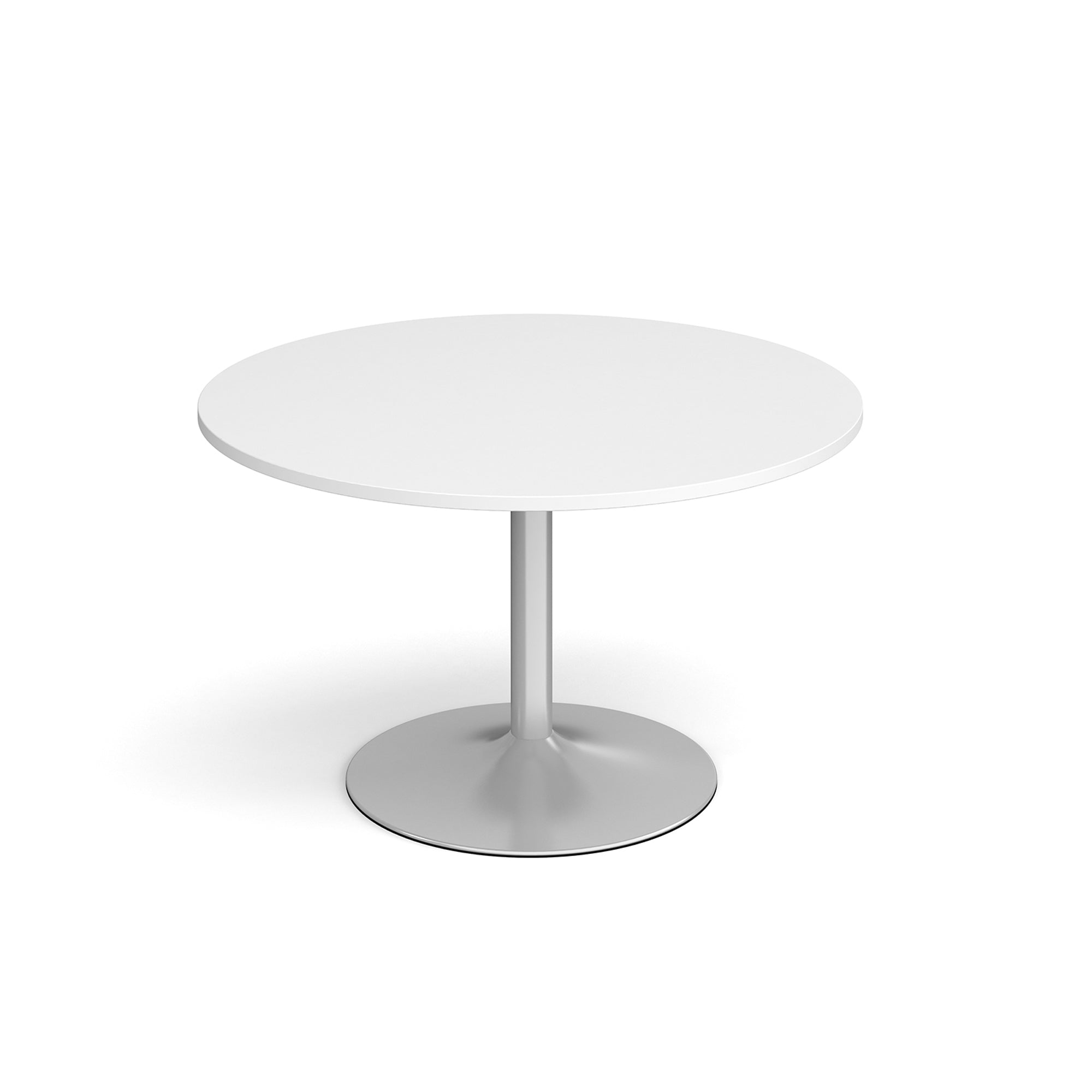 Genoa circular dining table with trumpet base - Office Products Online