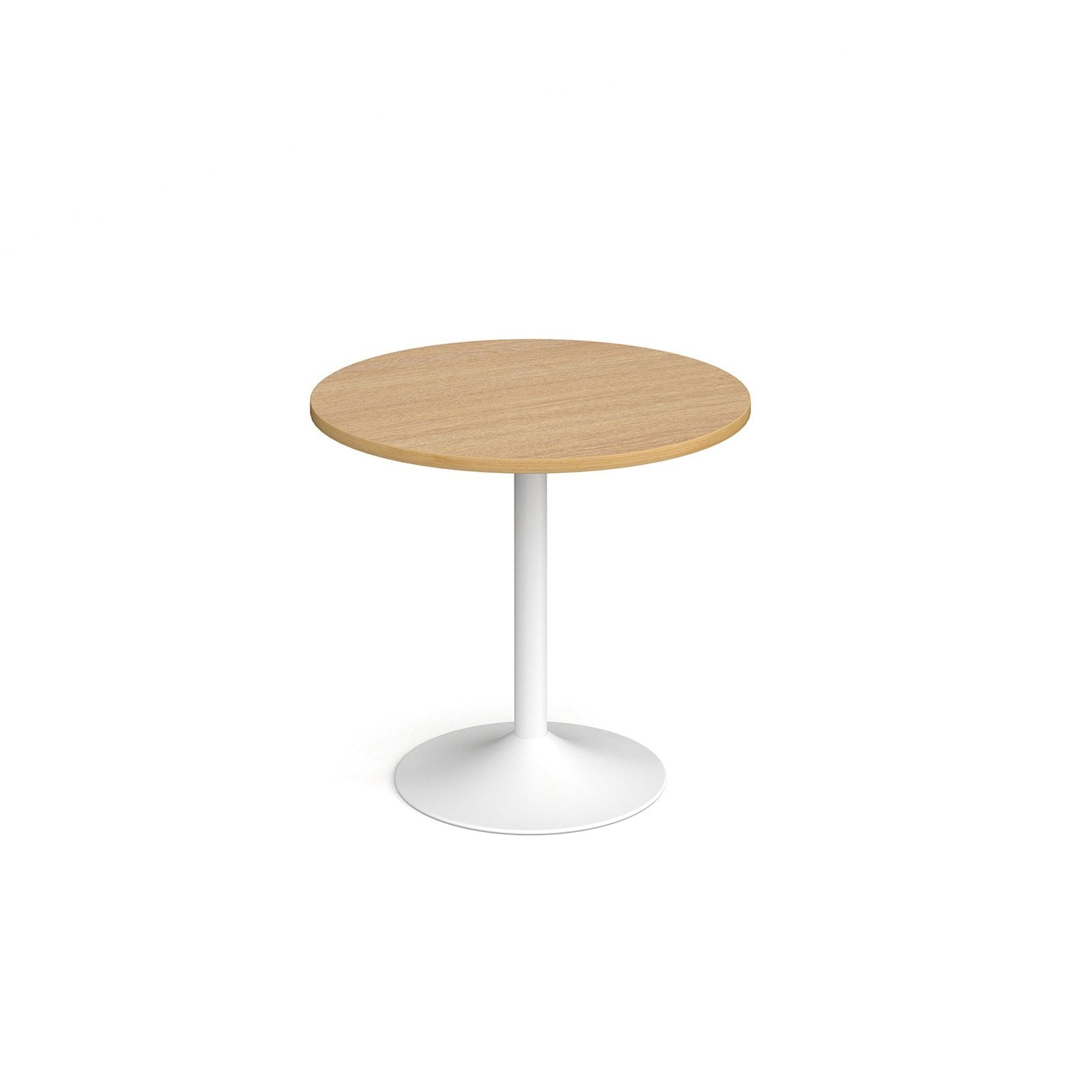 Genoa circular dining table with trumpet base - Office Products Online