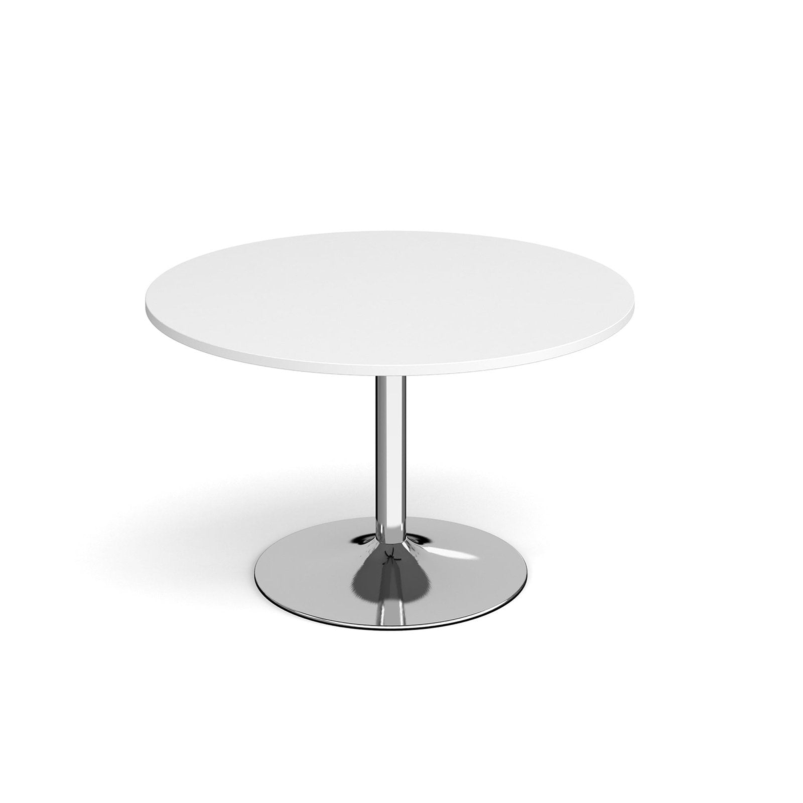 Genoa circular dining table with trumpet base - Office Products Online