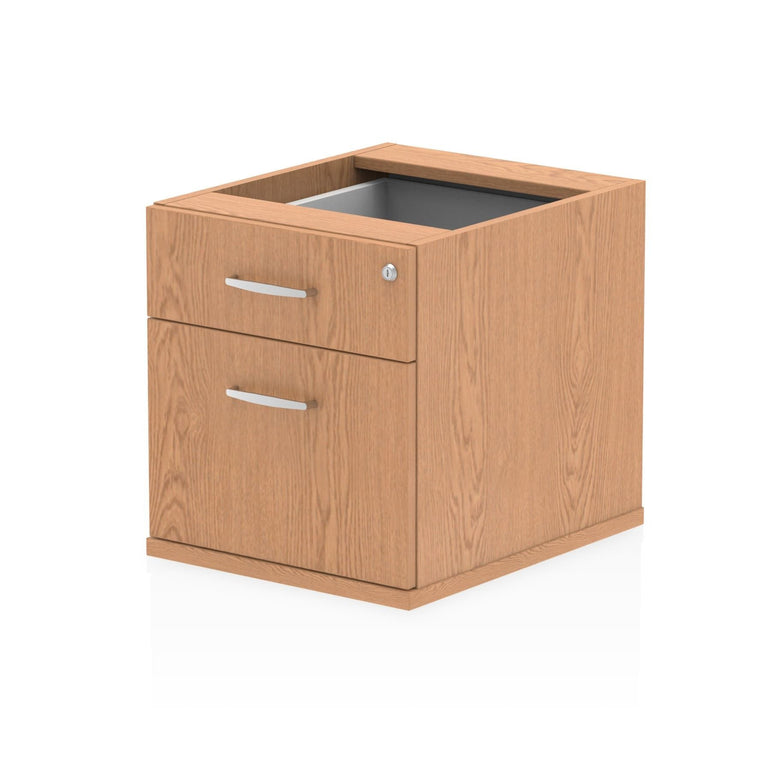 Impulse Fixed Pedestal - 2/3 Lockable Drawers, MFC Material, Self-Assembly, 440x550x473mm, 25mm Thickness, 5-Year Guarantee