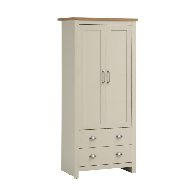 Lisbon Piece Bedroom Set Door Wardrobe, Chest Drawer Bedside allhomely