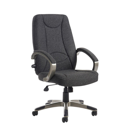 Lucca high back fabric managers chair - Office Products Online