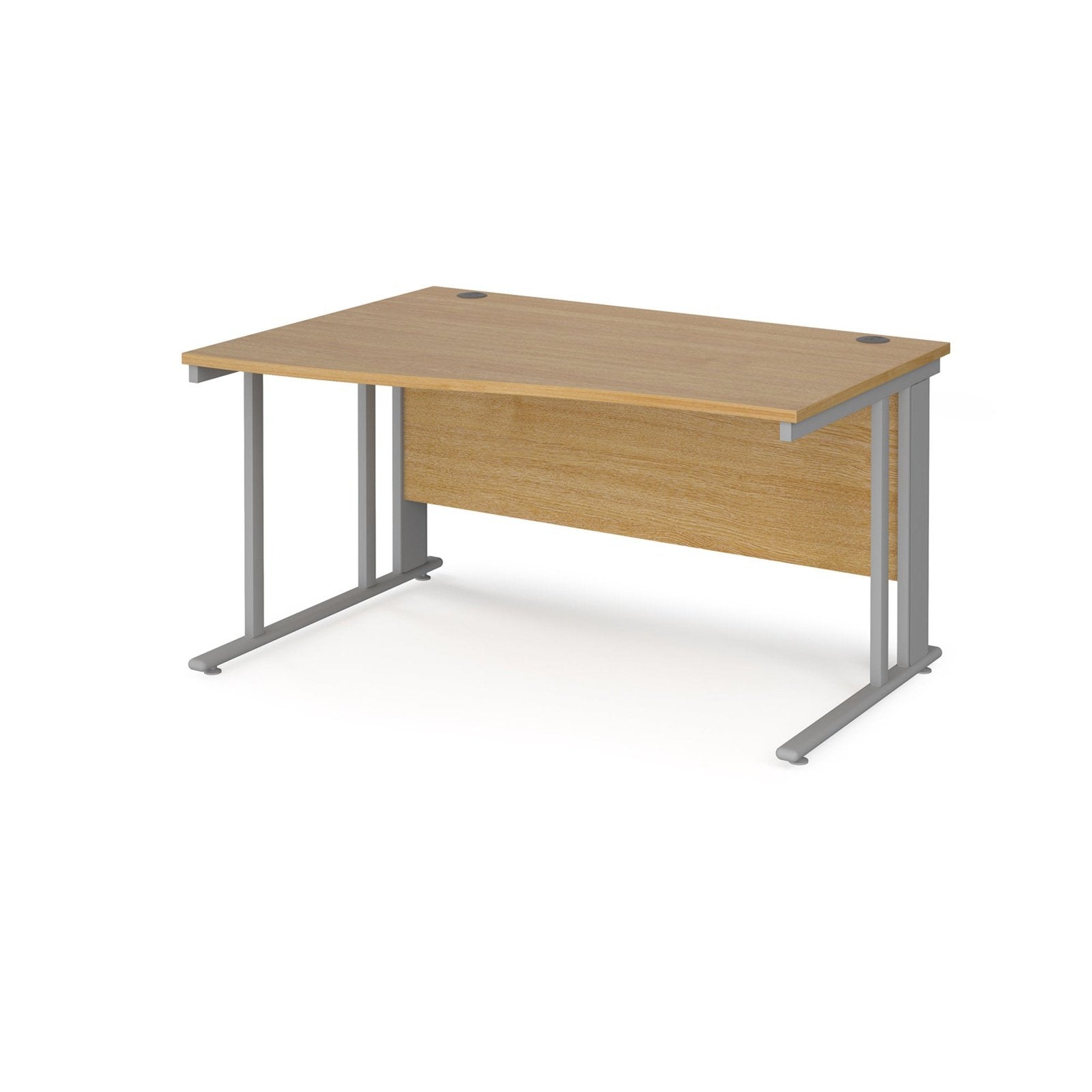 Maestro 25 cable managed leg left hand wave desk - Office Products Online