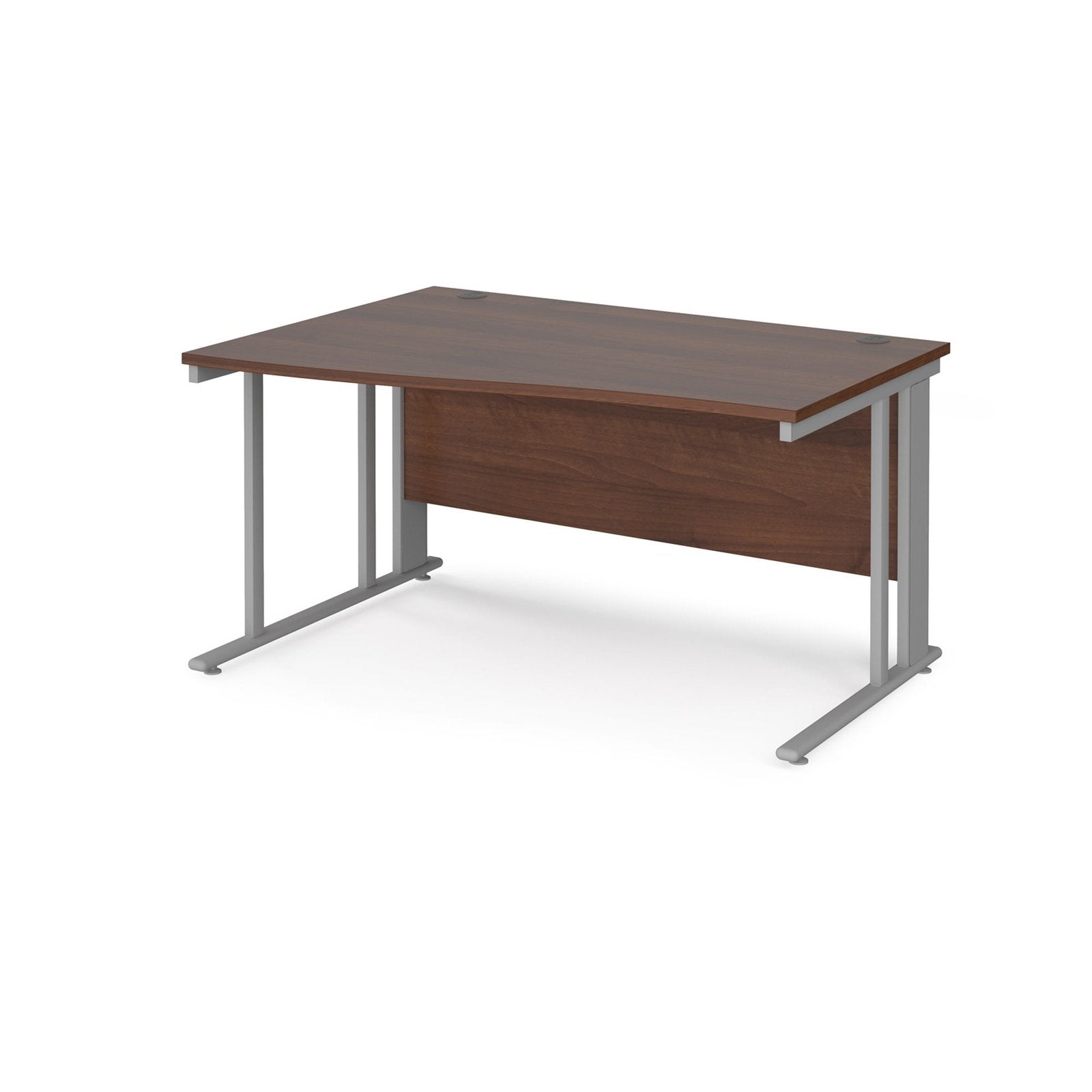 Maestro 25 cable managed leg left hand wave desk - Office Products Online