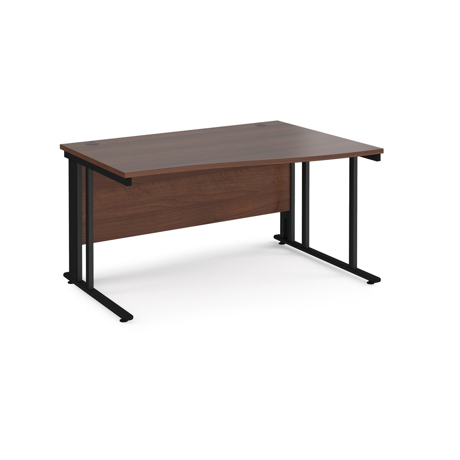 Maestro 25 cable managed leg right hand wave desk - Office Products Online