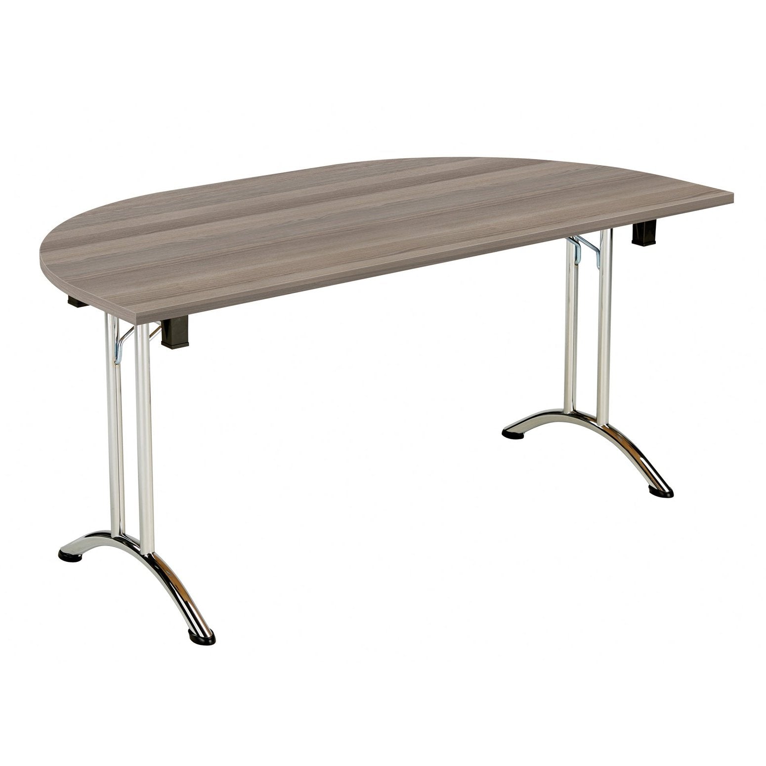 One Union D-End Folding Table