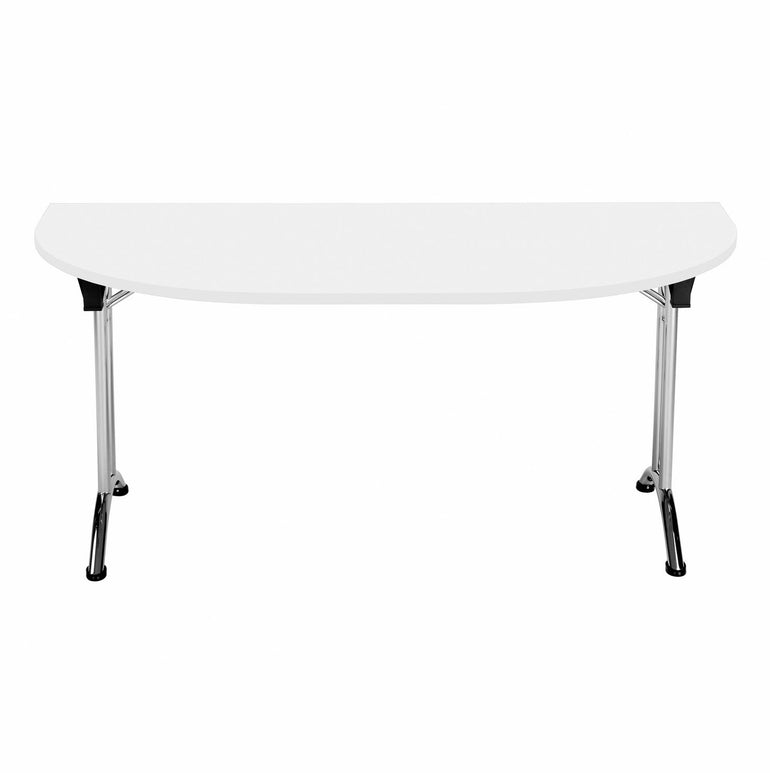 One Union D-End Folding Table