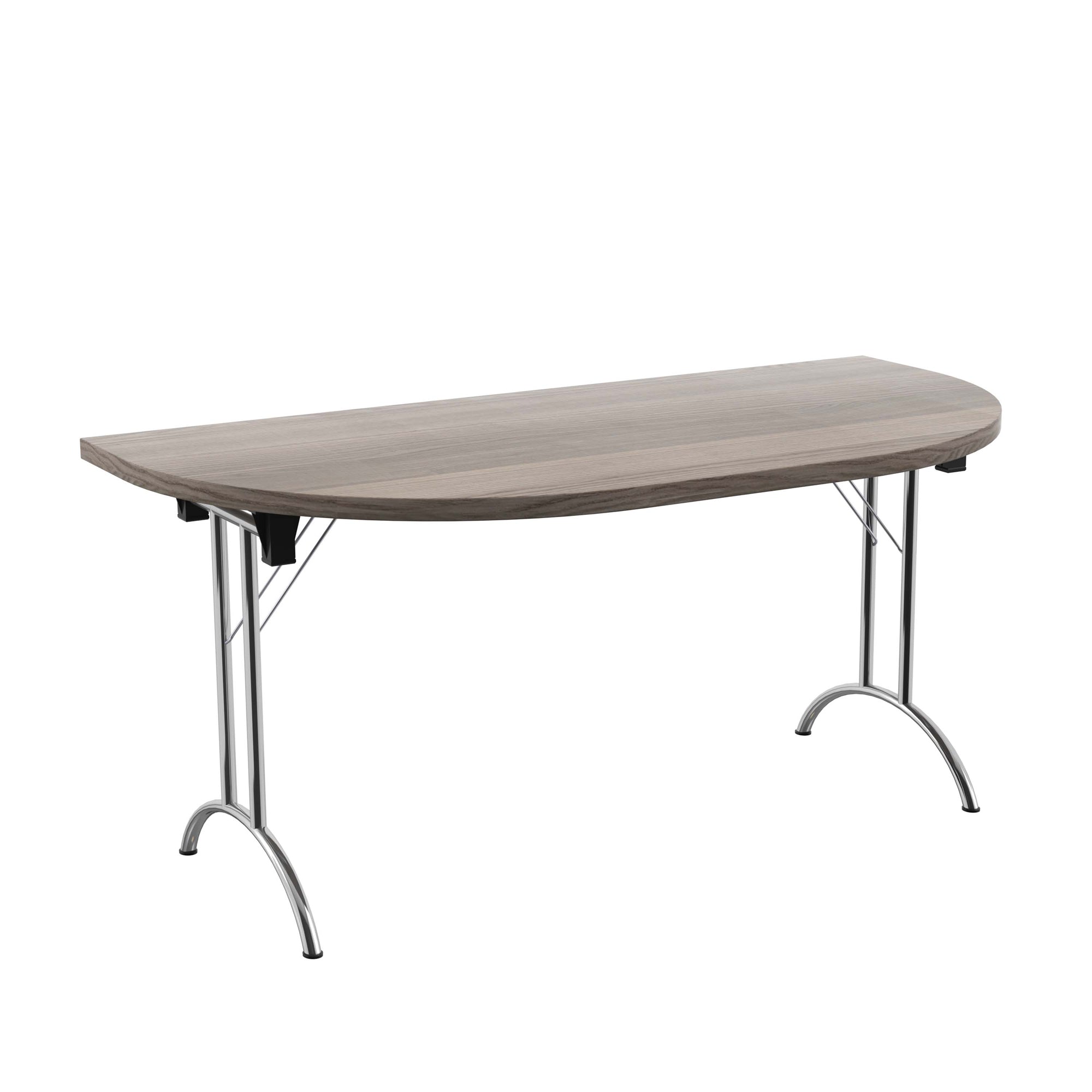 One Union D-End Folding Table