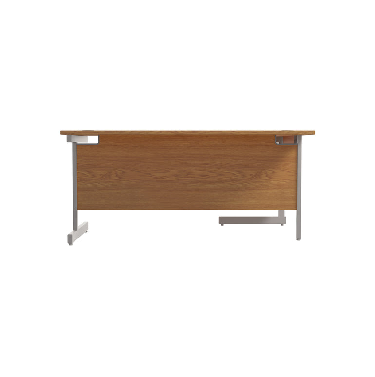 Single Upright Left Hand 1800mm Crescent Desk