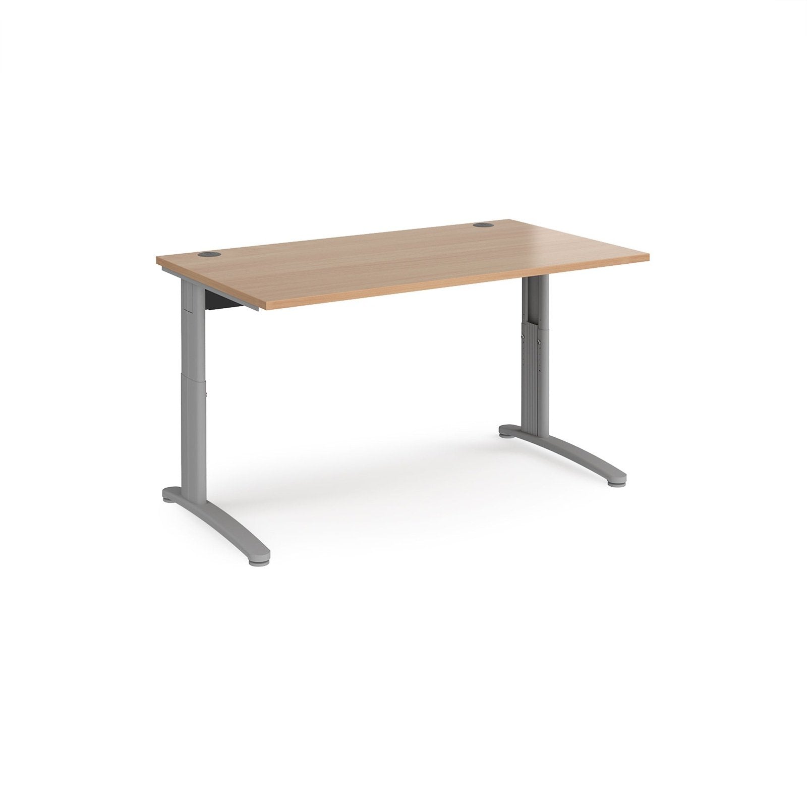 TR10 height settable straight desk 800 deep - Office Products Online