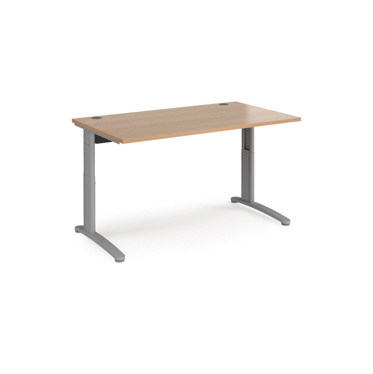 TR10 height settable straight desk 800 deep - Office Products Online