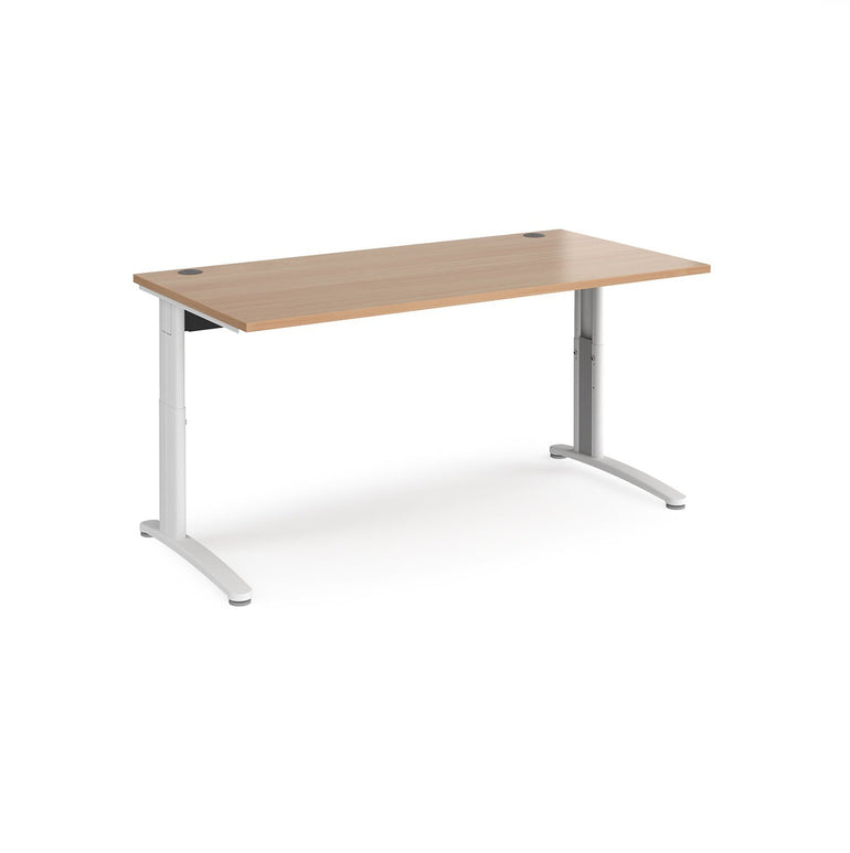 TR10 height settable straight desk 800 deep - Office Products Online