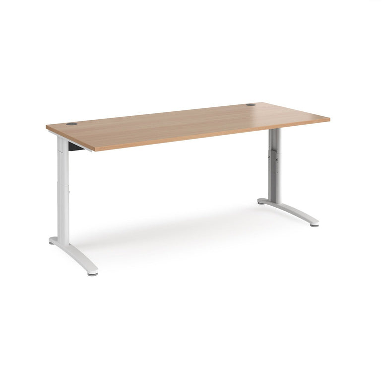 TR10 height settable straight desk 800 deep - Office Products Online