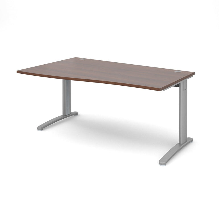 TR10 left hand wave desk - Office Products Online