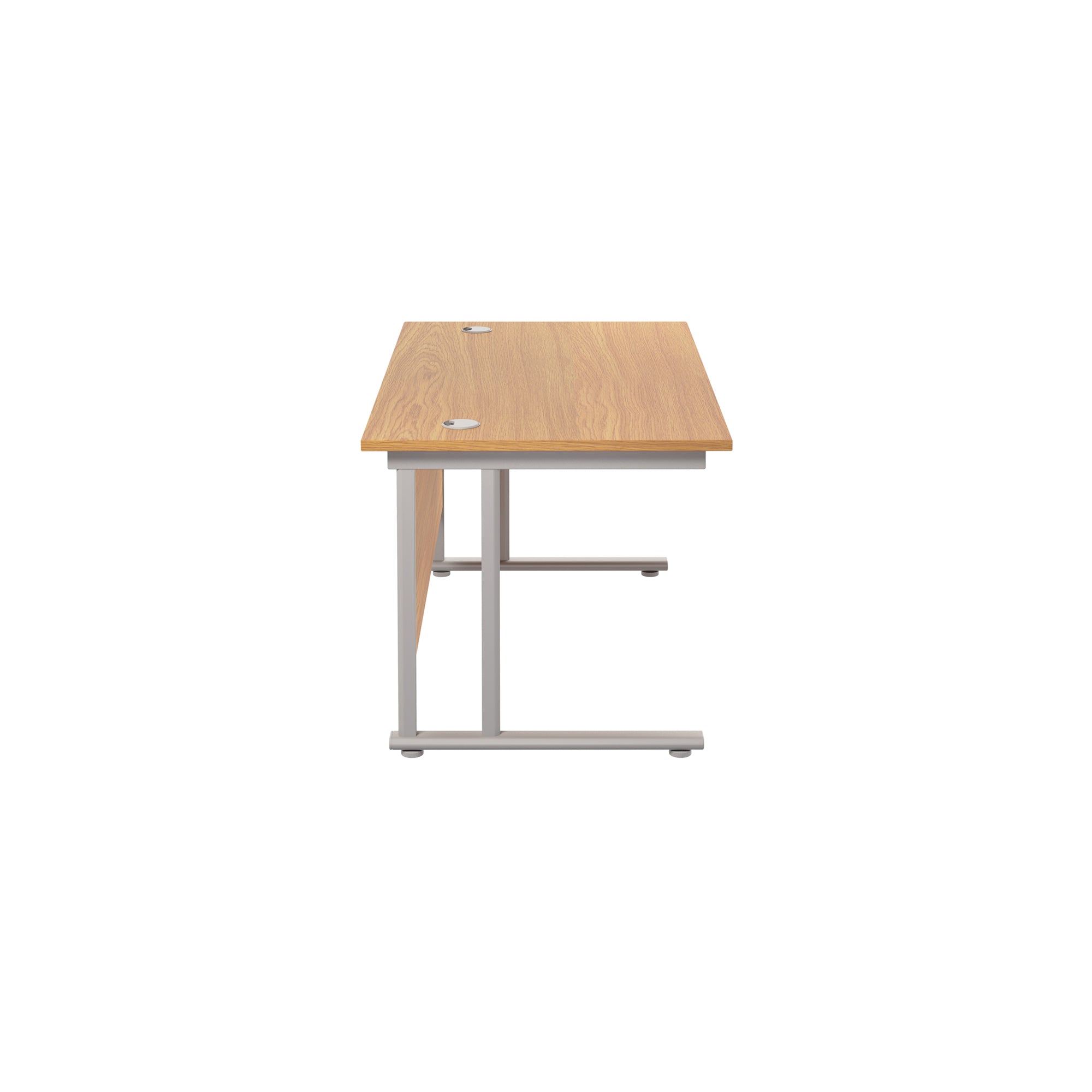 Twin Upright Straight 1200mm Desk