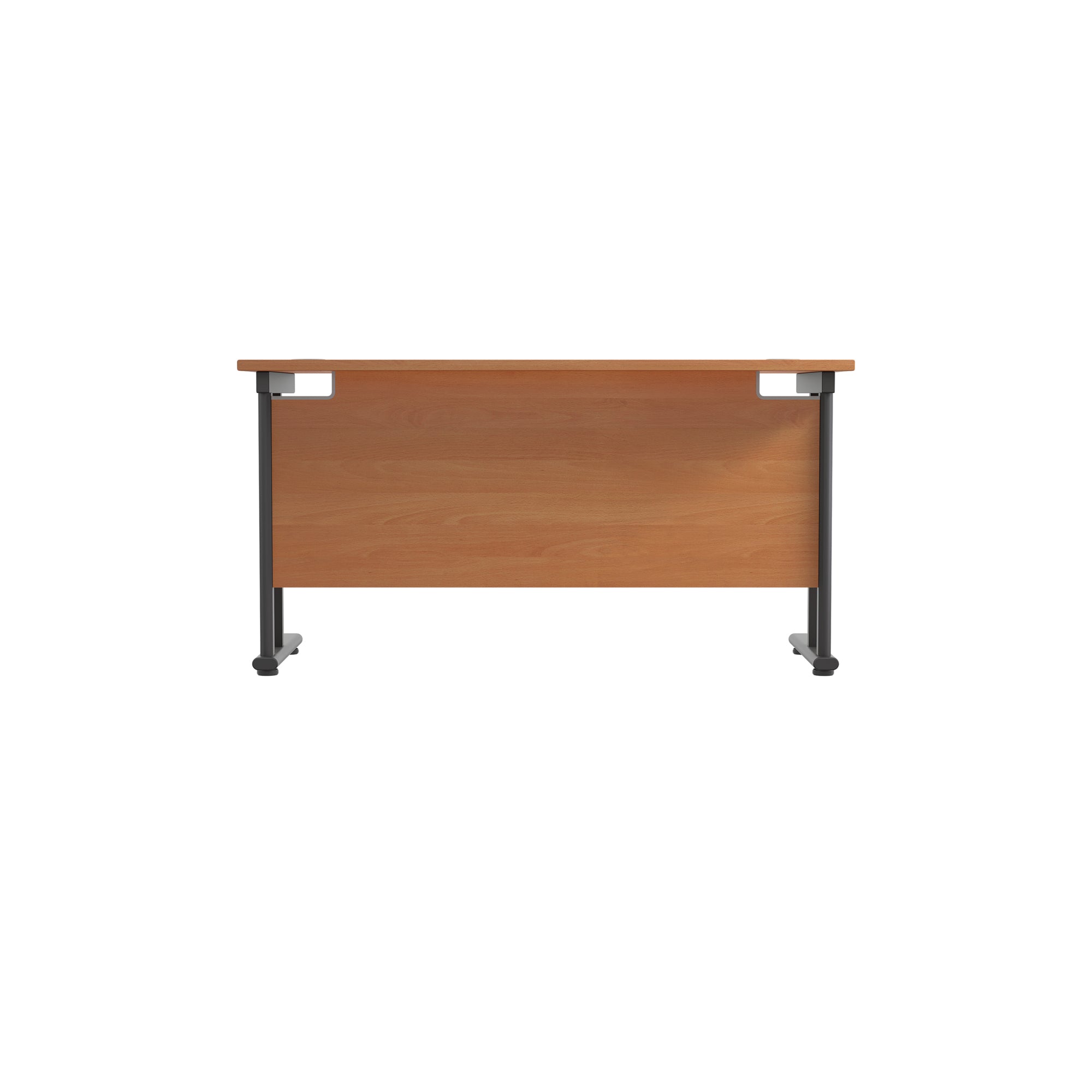 Twin Upright Straight 1800mm Slim Desk