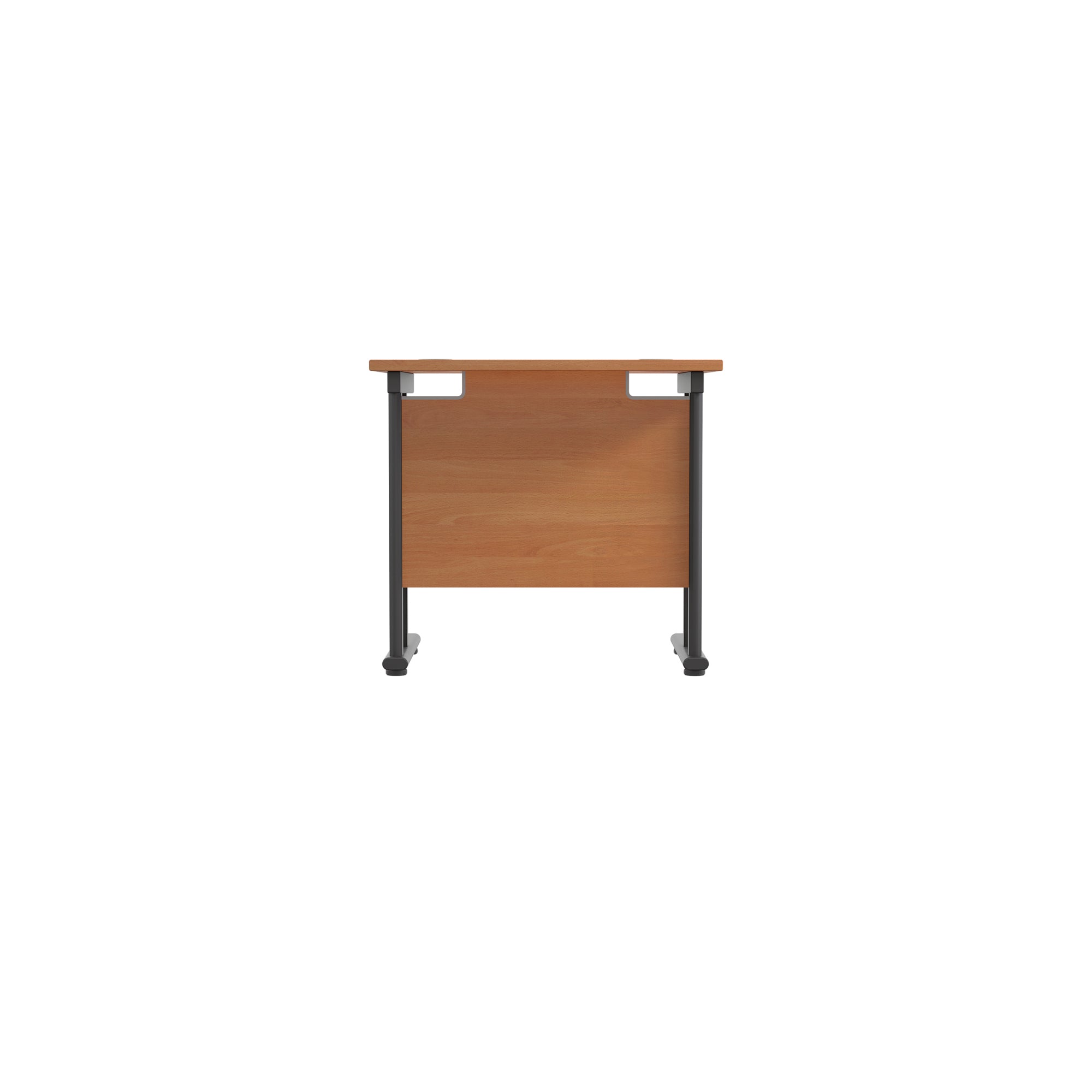 Twin Upright Straight 800mm Slim Desk