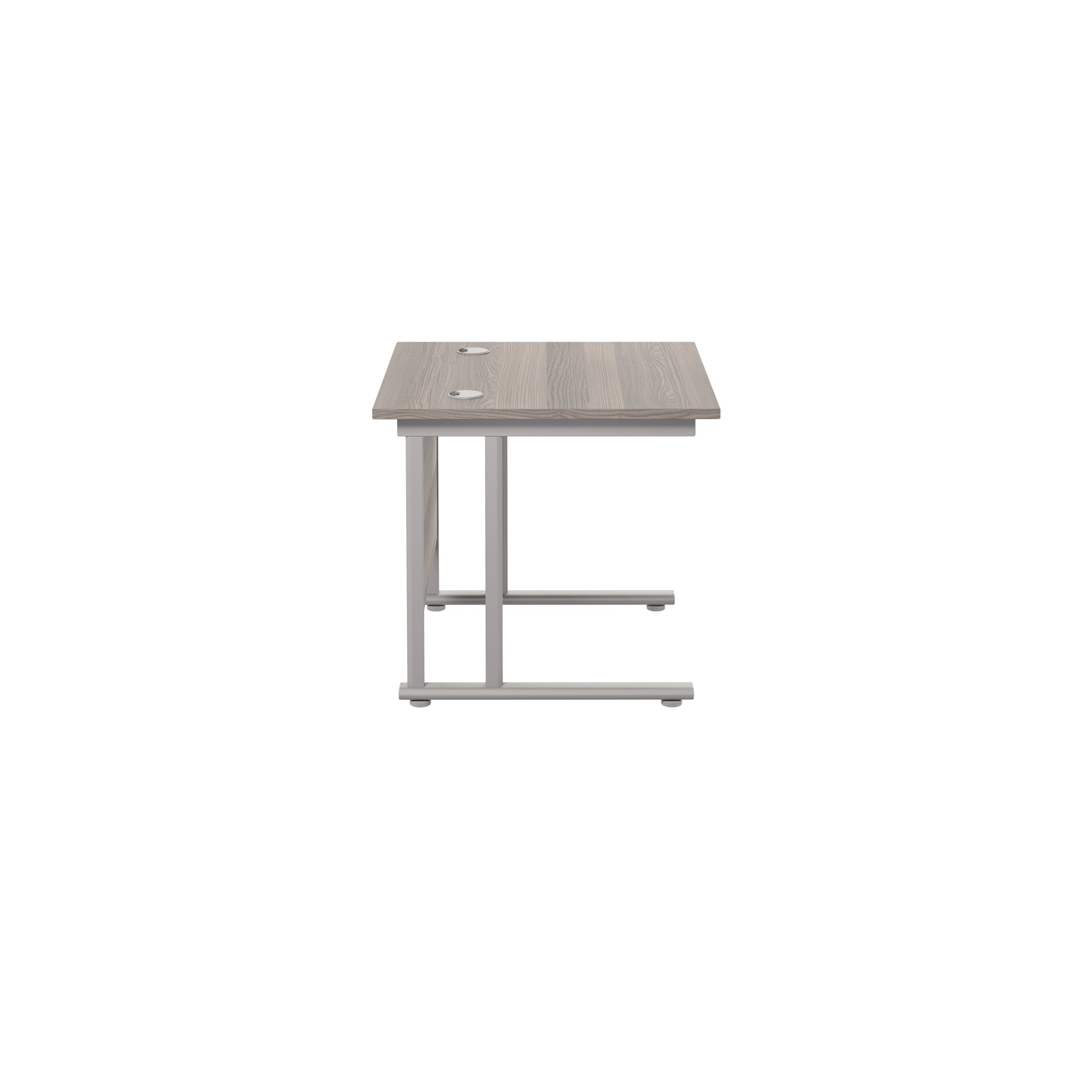 Twin Upright Straight 800mm Desk